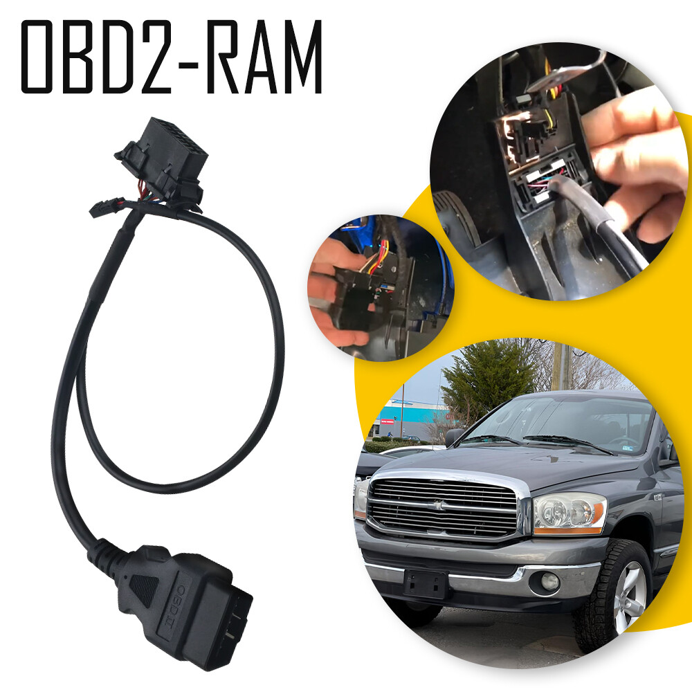 Bypass Security GateWay OBD2 Cable New Fits For 2018-2024 Dodge Cummins Ram