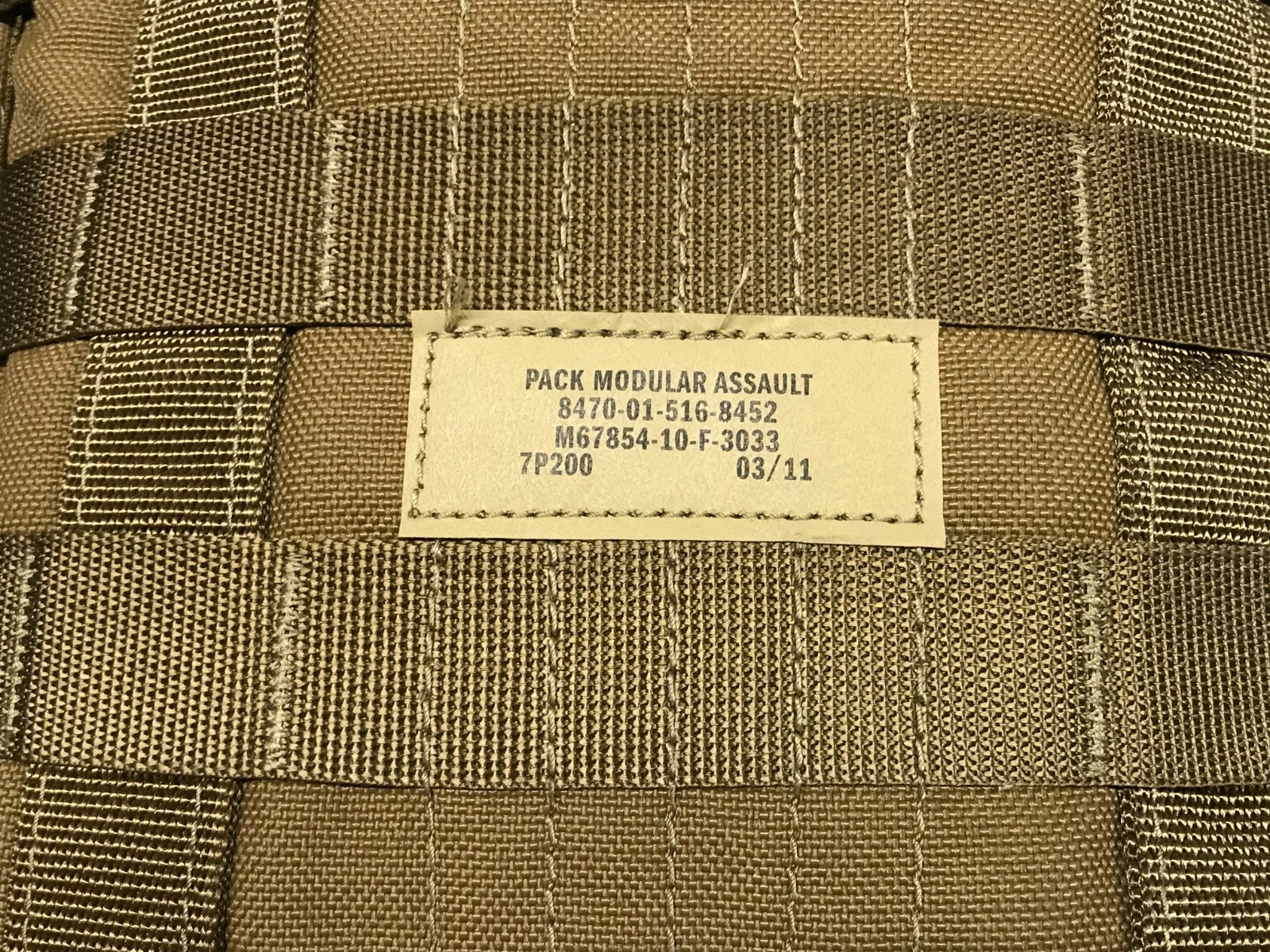 The Resource Center Coyote Modular Assault Pack ( MAP ) NOS