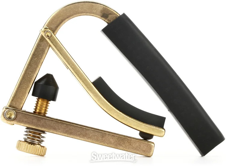 Shubb C1B Original Capo for Steel String - Brass