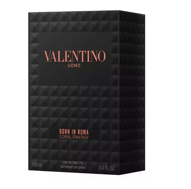 Valentino Uomo Born In Roma Coral Fantasy 3.4 oz EDT Cologne New In Box