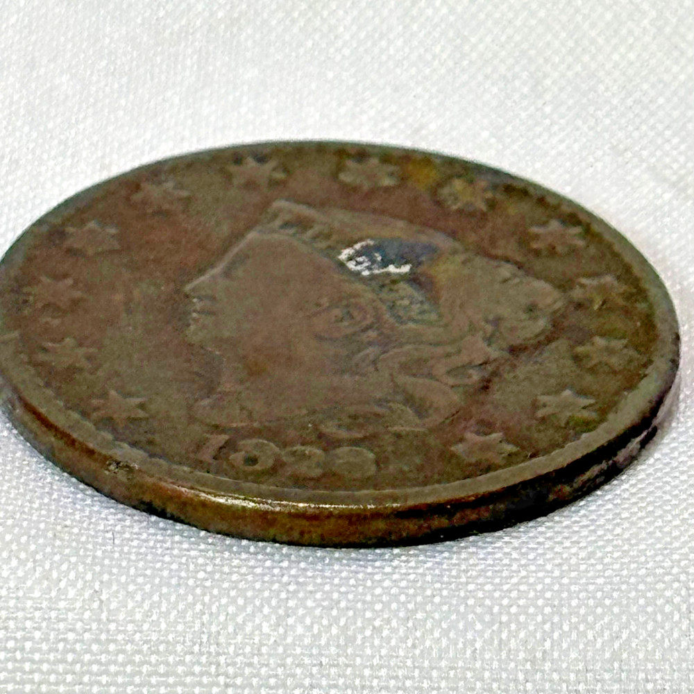 1828 Large Cent Coronet Head