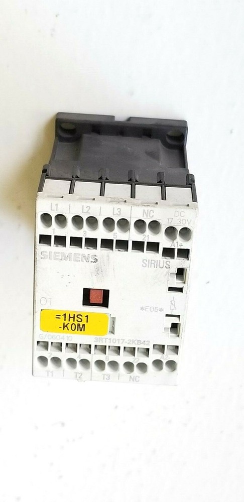 SIEMENS CONTACTOR 3RT1017-2KB42