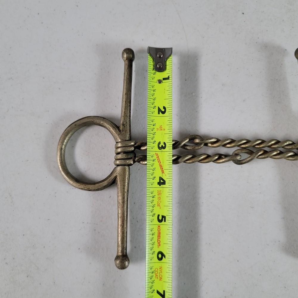 Double-Twisted Wire Snaffle Bit Horse