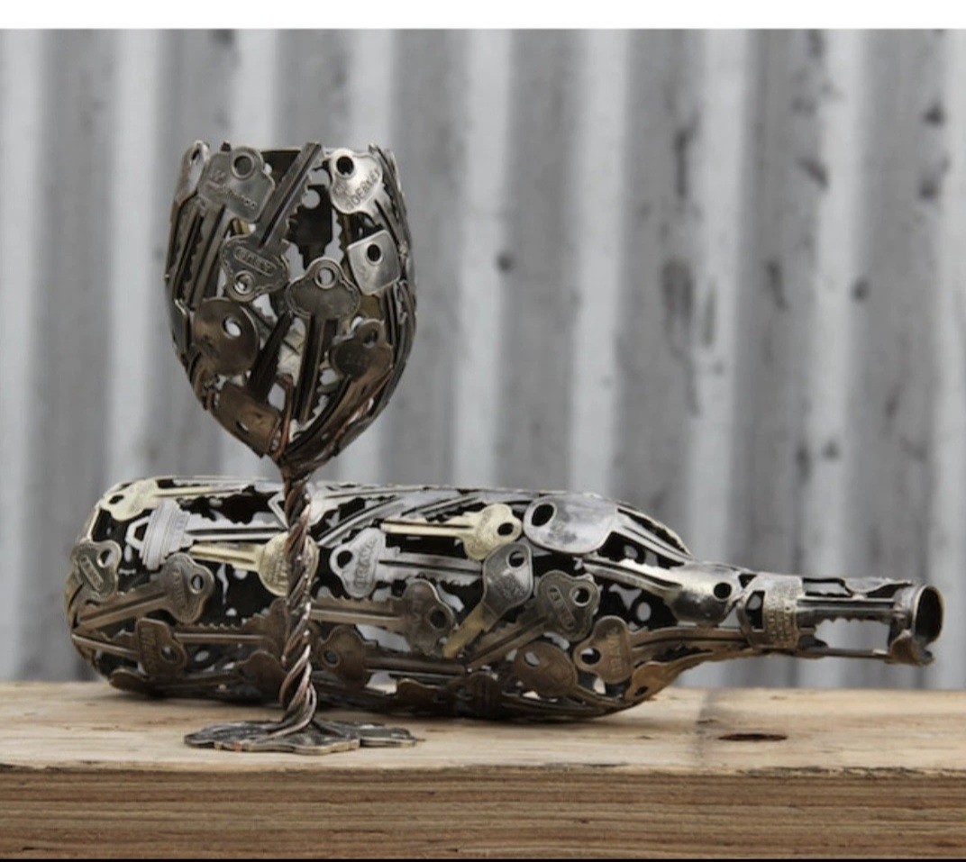 Lot of Misc Key Blanks 2 lbs HOUSE, CAR, etc . UN-CUT STEAMPUNK UPCYCLE CRAFT