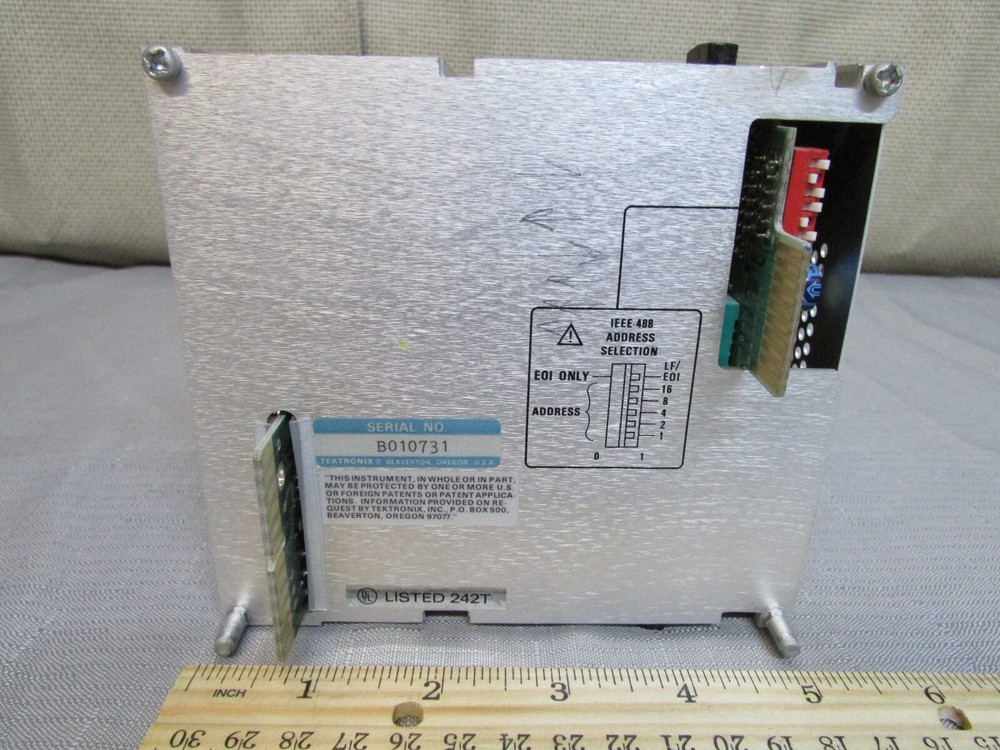 Tektronix Oscilloscope Plugin Module SI-5010 Programmable Scanner s/n B010731
