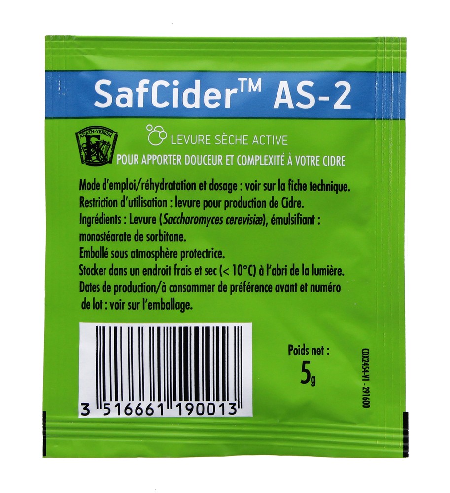 Fermentis SafCider™ AS-2 (5g)