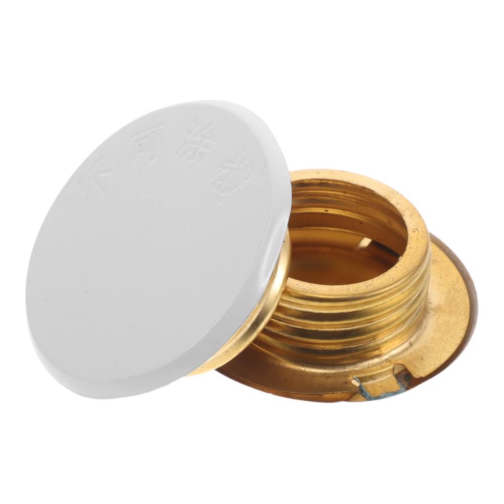 2pcs Fire Sprinkler Covers Head Cap Flange Protective Plate Replacement Fire