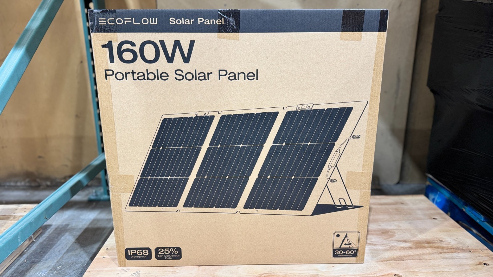 EcoFlow 160W Portable Solar Panel for Power Station IP68 Certified