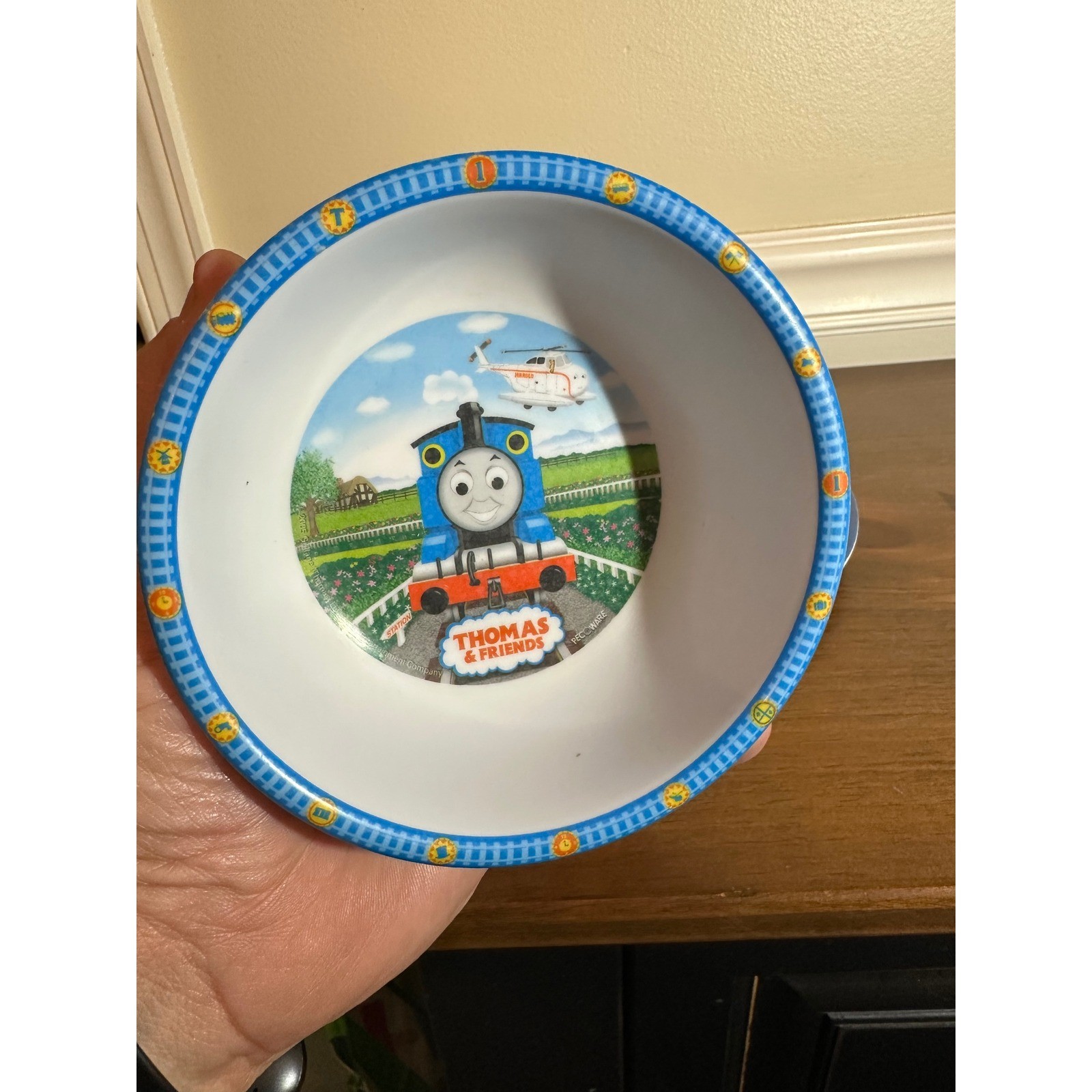 Thomas and Friends Melamine Divided Plate and Bowl Set The First Years Pecoware