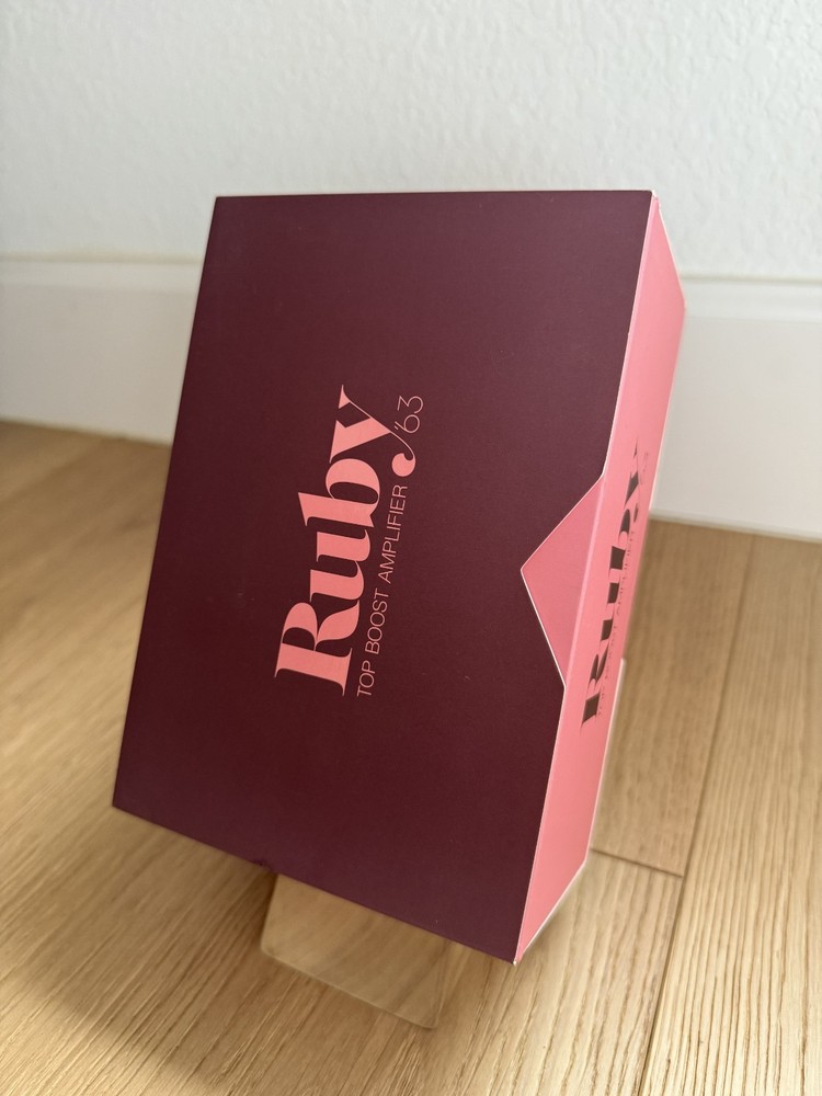 Universal Audio UAFX Ruby '63 Top Boost amplifier - New/Open Box