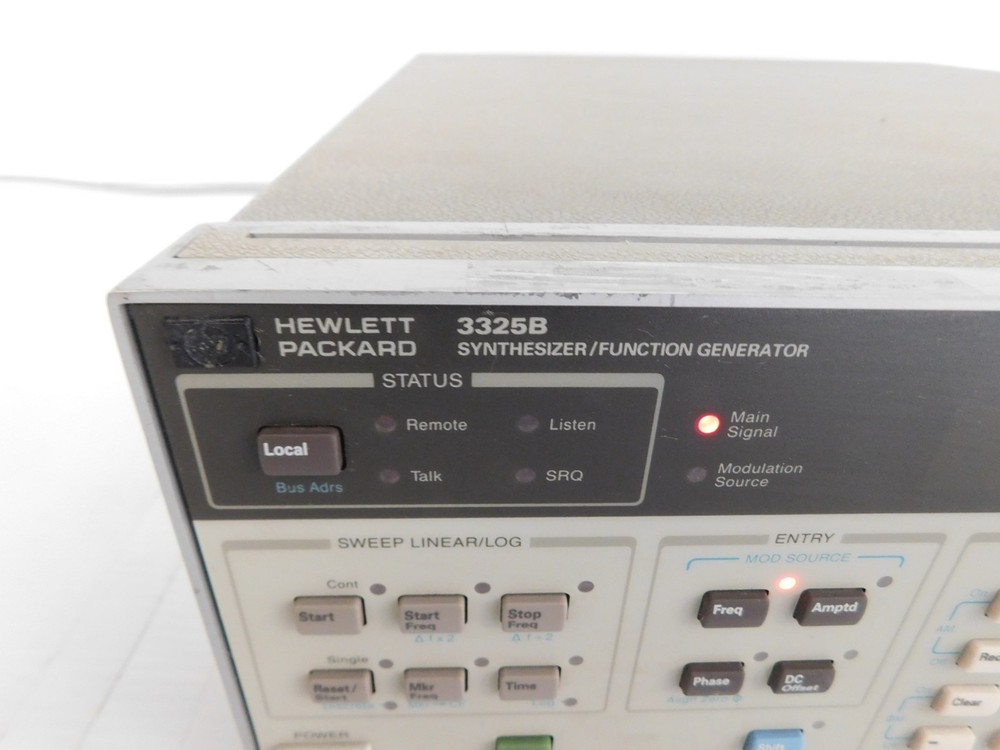 HEWLETT PACKARD HP 3325B SYNTHESIZER / FUNCTION GENERATOR (MPR155)