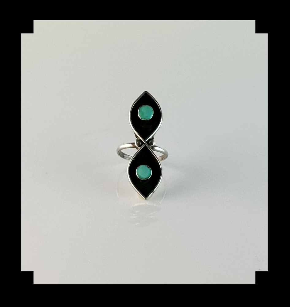 Handcrafted Infinity Ring Size 4 3/4 & 5