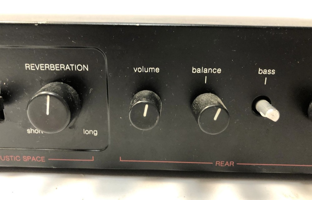 Advent SoundSpace Control 500 Reverb Processor Vintage Audio Effect Unit Tested
