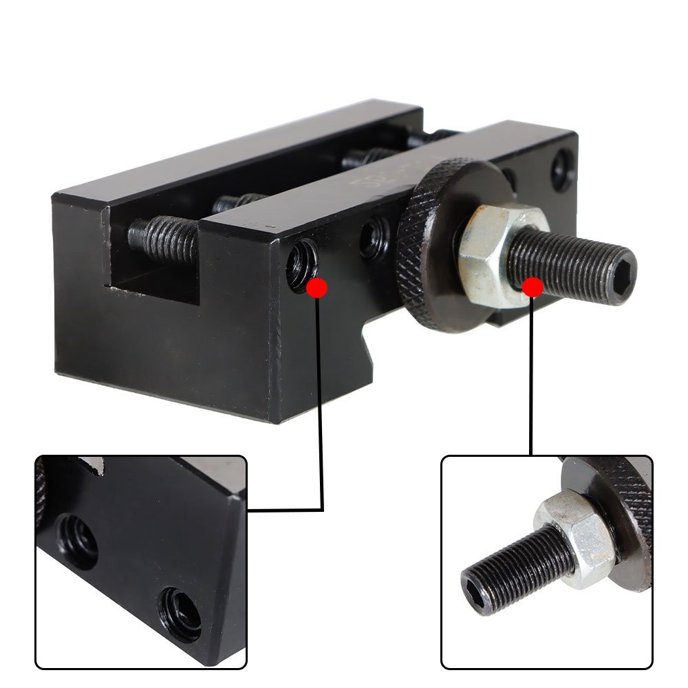 Labwork BXA #1 Quick Change Tool Post Turning & Facing Lathe Tool Post Holder