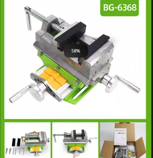 Multifunction Drill Vise Fixture Working Table Mini Precision Milling Machine