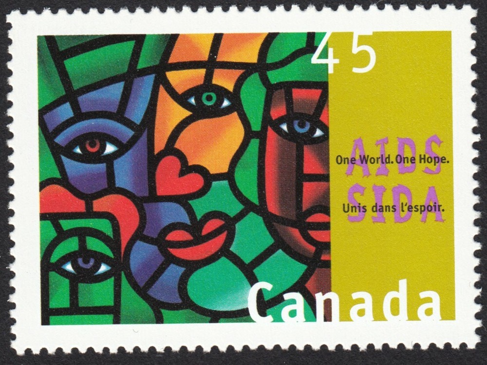 AIDS AWARENESS = Canada 1996 #1603 MNH