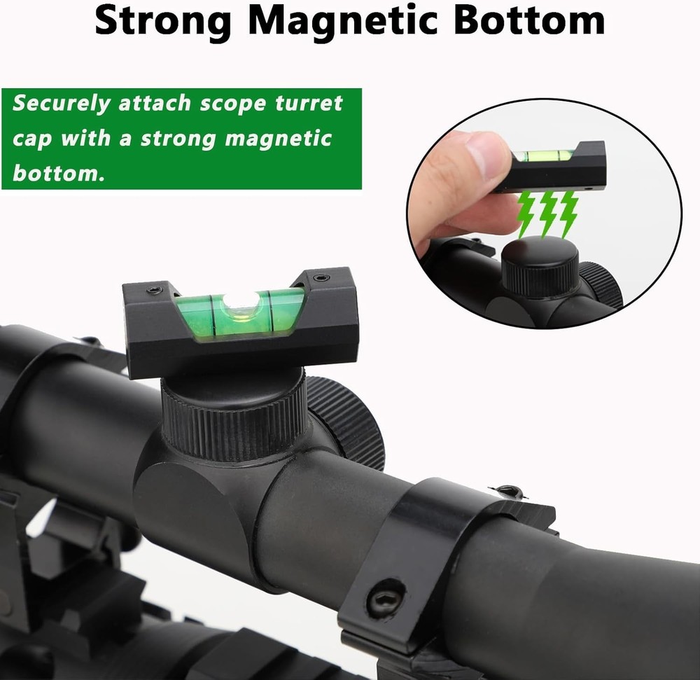 Hawthy Scope Leveling Kit Scope Bubble Level Megnet Level
