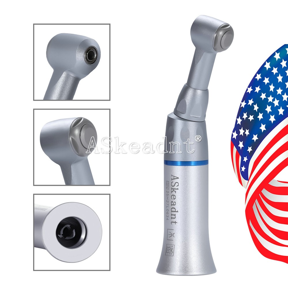 ASkeadnt Dental Low Slow Speed Push Button Contra Angle Handpiece E-type
