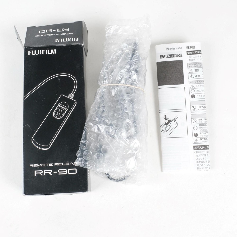 Fujifilm RR-90 Remote Release Wired Cable Used with Box