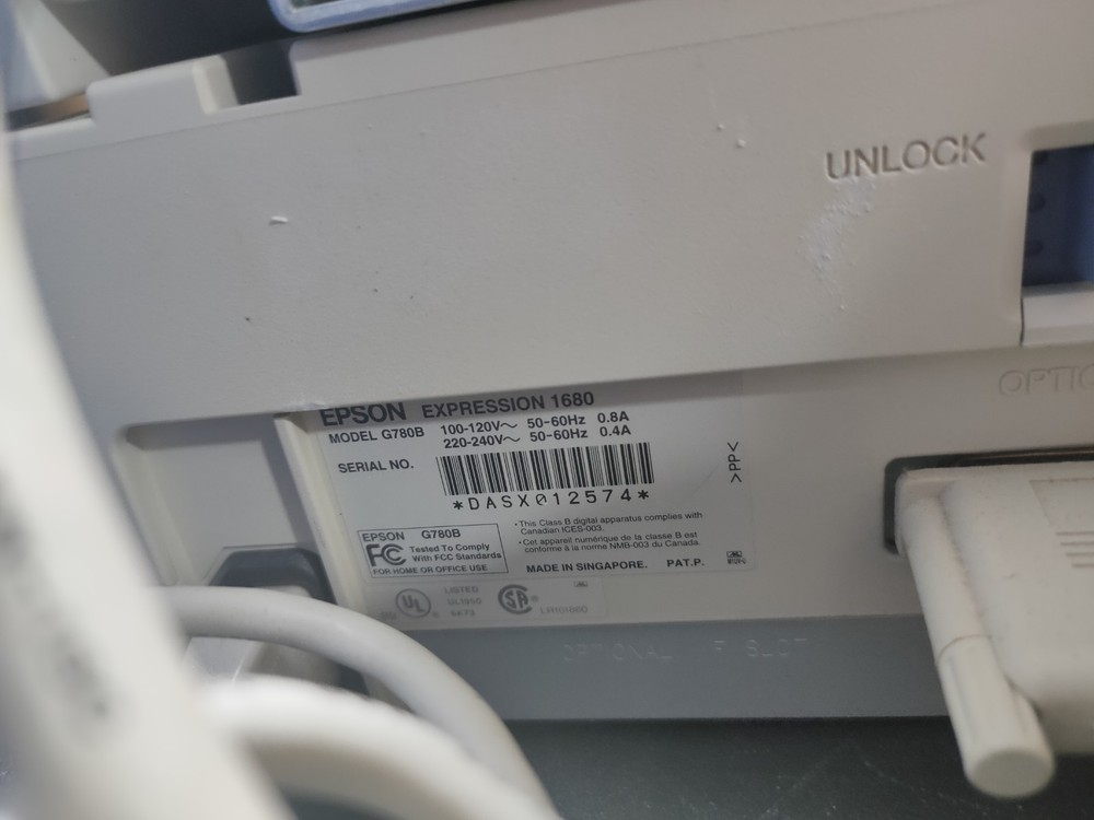 Epson Expression 1680 Flatbed Scanner-Tested