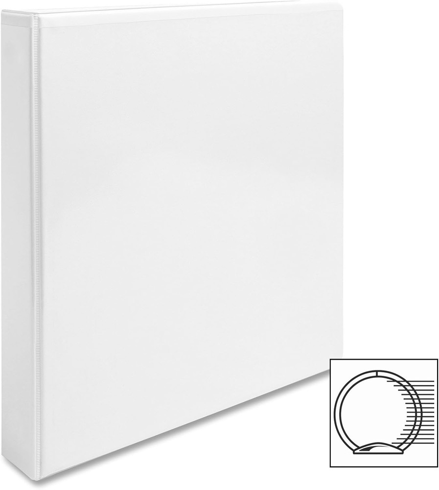1" Round-Ring View Binder