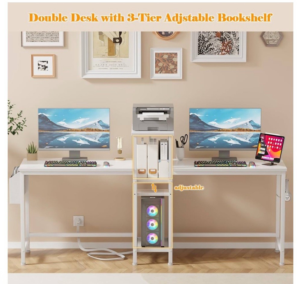 Furologee Double Desk