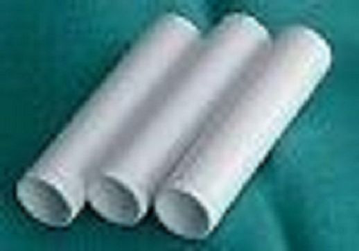 .15 OZ white CHAPSTICK LIP balm containers- tubes & caps - 50sets - free shipp