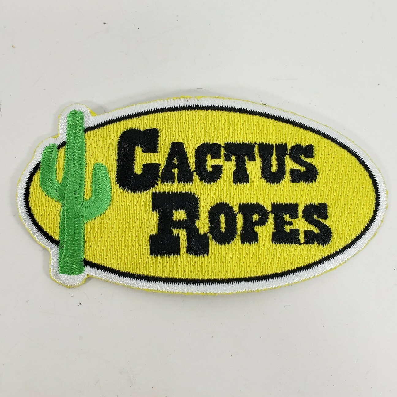 Cactus Ropes Patch Embroidered Round Logo