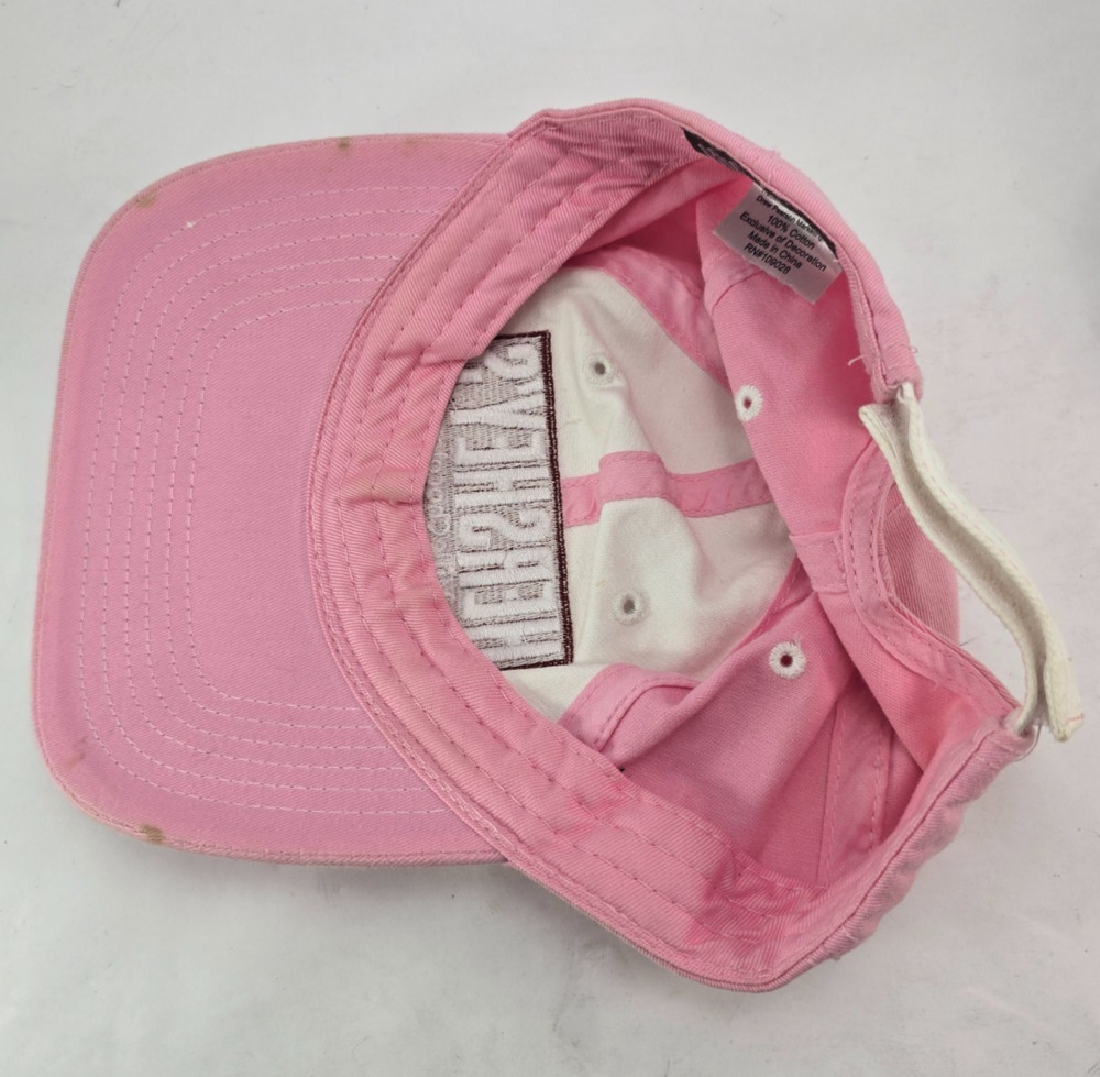 Hershey’s Milk Chocolate Pink Unconditional Love Hat Cap Hook & Loop size Small