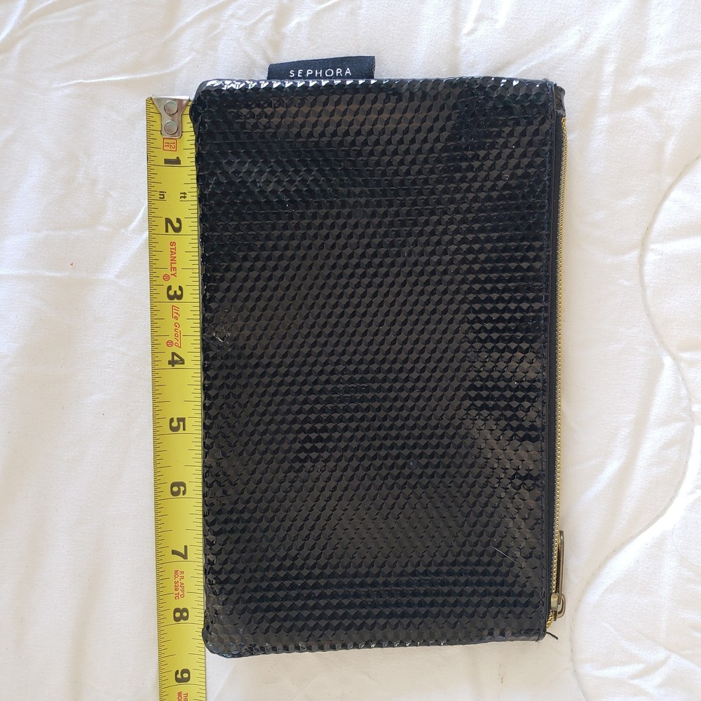 SEPHORA Black Cosmetic Case Pouch
