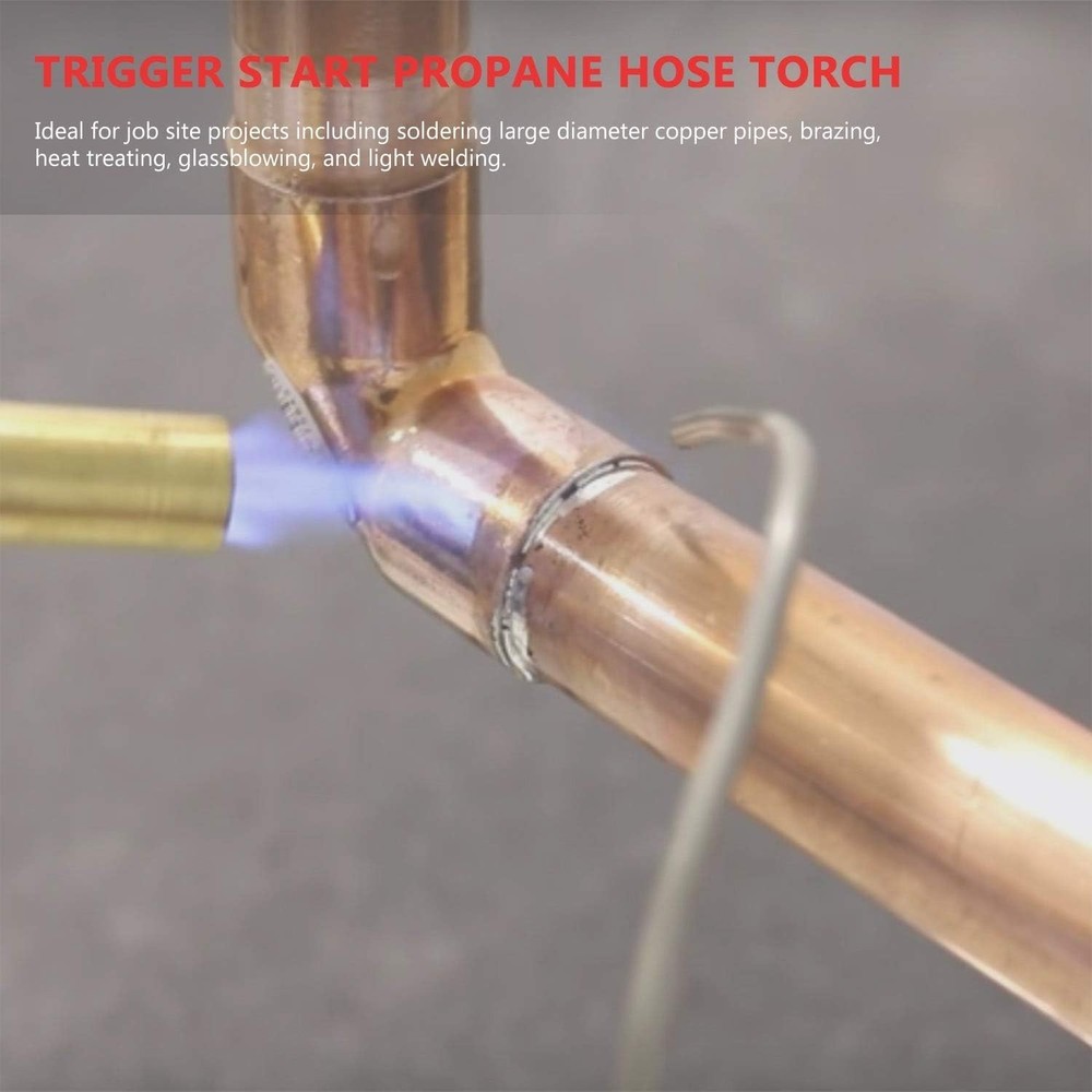 High-Temperature Propane Torch with Hose