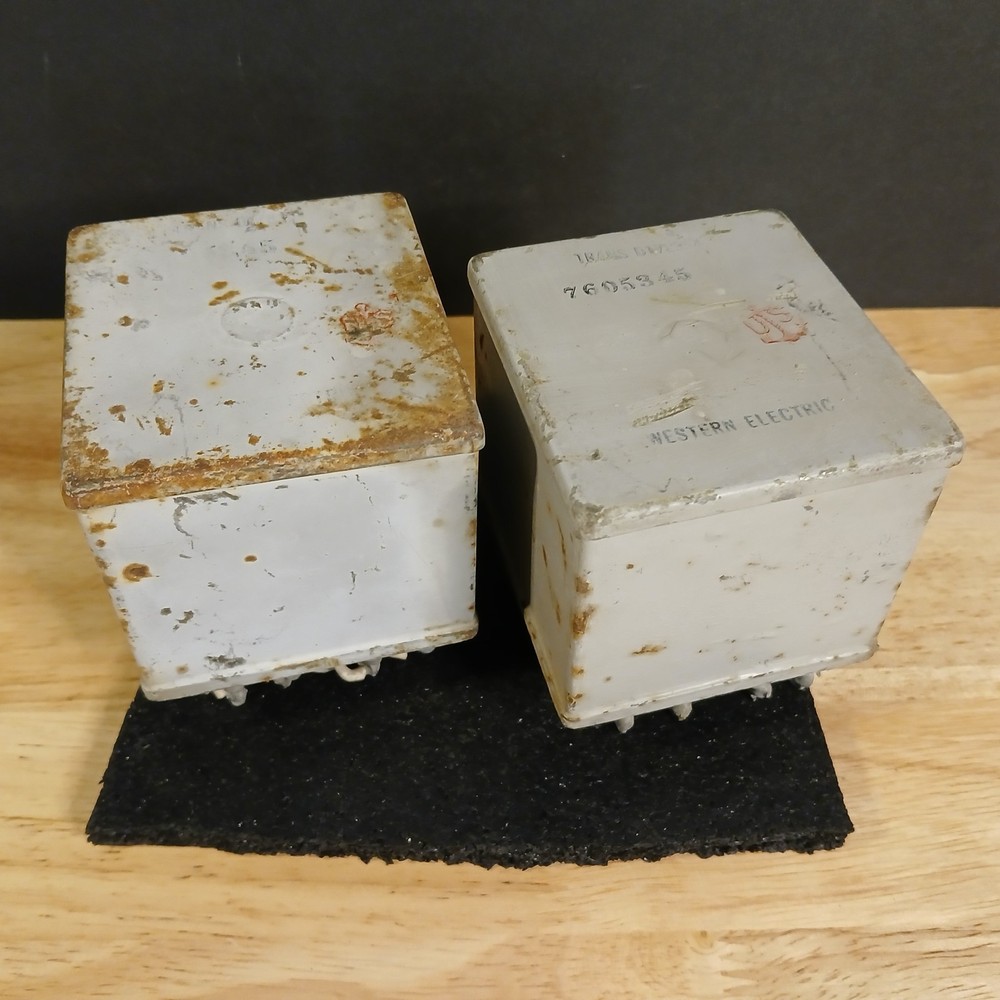 Pair 1940's Western Electric D 178354 Transformers 7605345