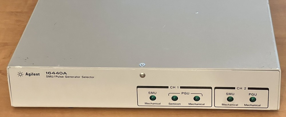 Agilent 16440A Semiconductor Analyzer 2-Channel SMU Pulse Generator Selector