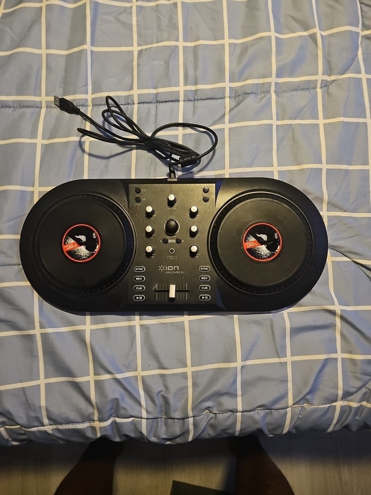 Ion Discover DJ Computer Turntable USB Controller for Mac PC No Software Working