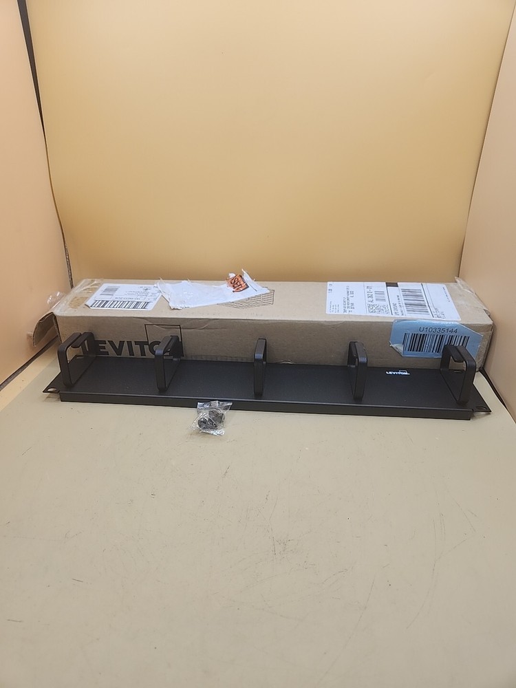 Leviton 113-49253-2cm Horizontal Patch Cord Organizer New