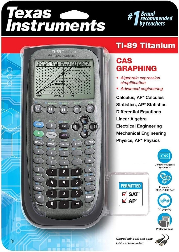 TI-89 Graphing Calculator with Flash Technology