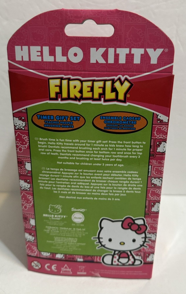 Hello Kitty Firefly 1minute Timer Gift Set Cup Timer