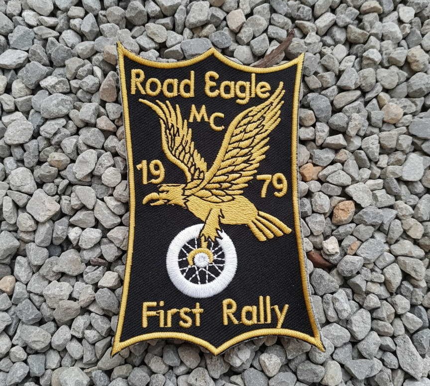 Road Eagle MC Patch First Ralley Patch 1% Biker Cowl