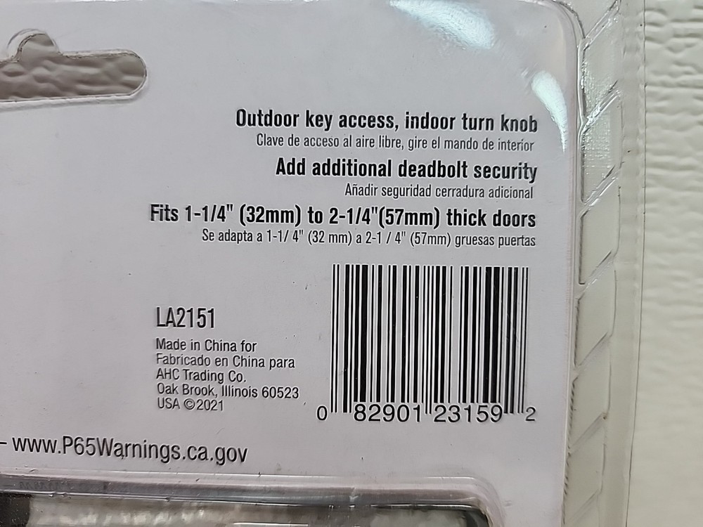 ACE Rim Lock Dead Bolt Security #5405592
