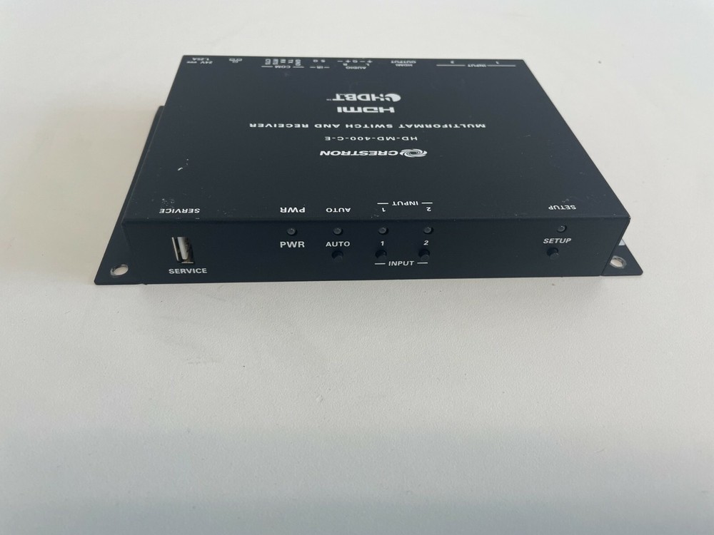 Shelf5: Crestron HD-MD-400-C-E Multiformat Switch and Receiver