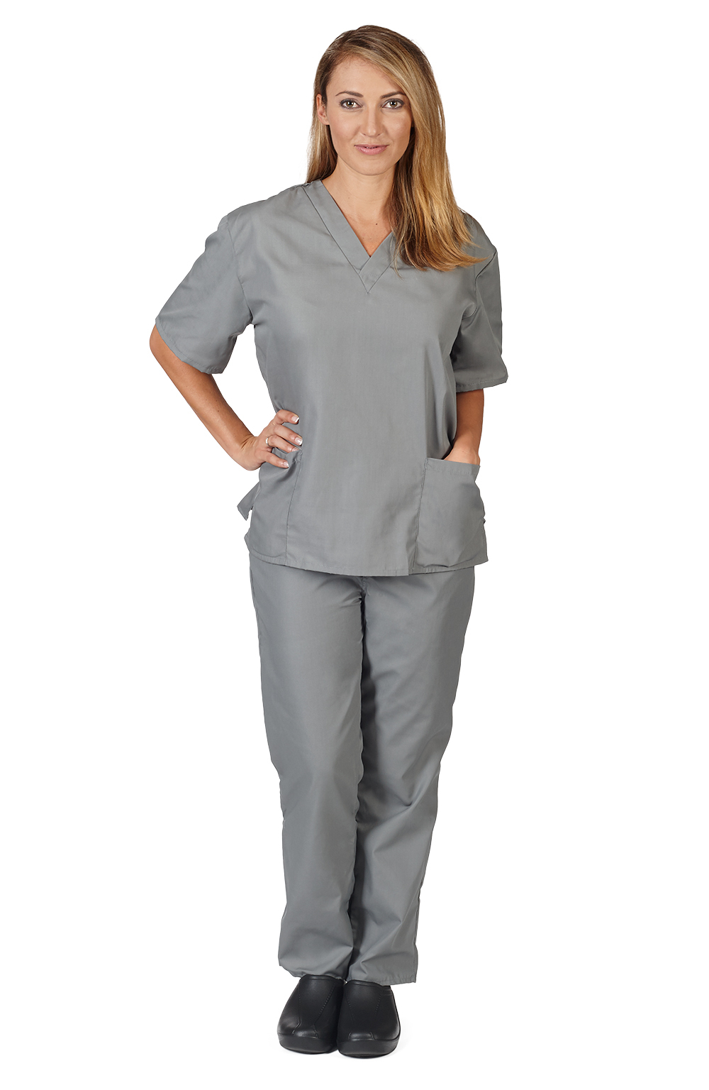 Medical Nursing Scrub Set NATURAL UNIFORMS Men Women Unisex Top Pants BP101