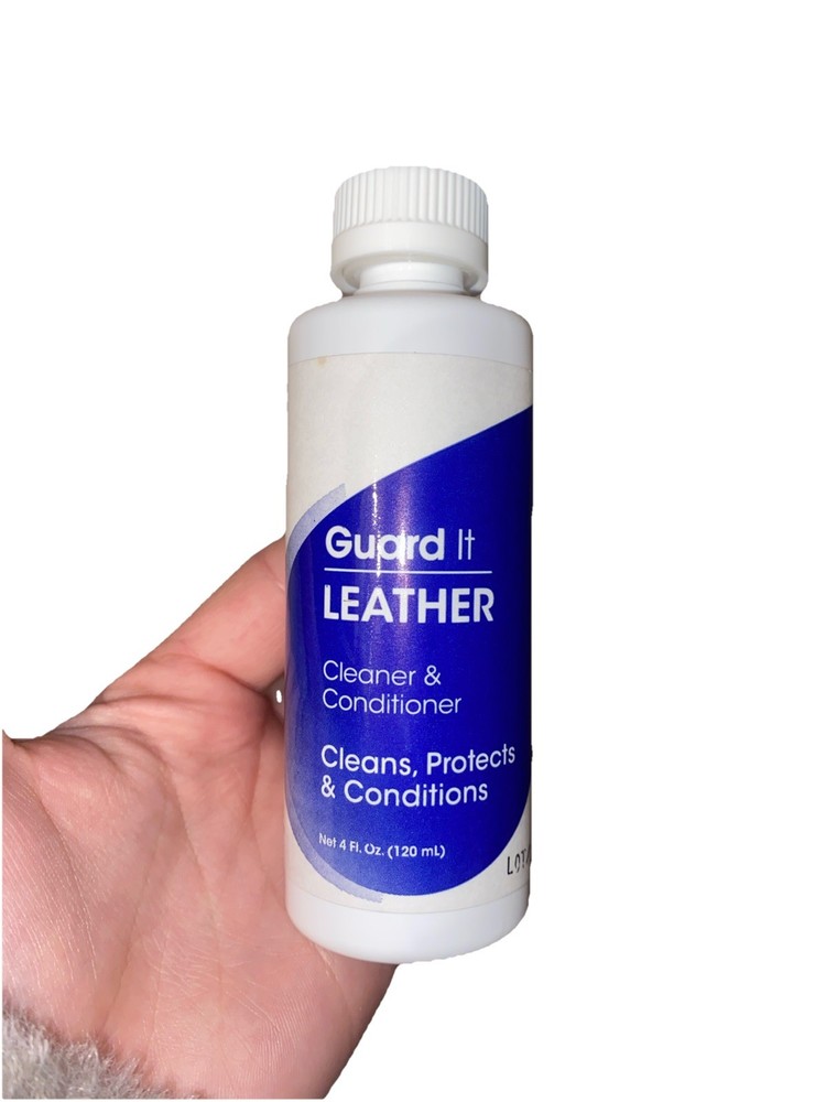 Guard It Leather Cleaner And Conditioner 4oz Bottle NEW