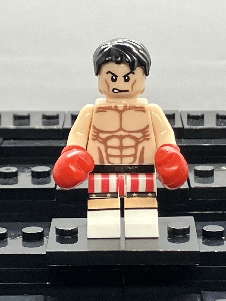 Rocky Balboa Custom Mini Figure