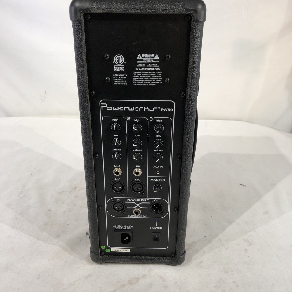 POWERWORKS PW50- Powers On