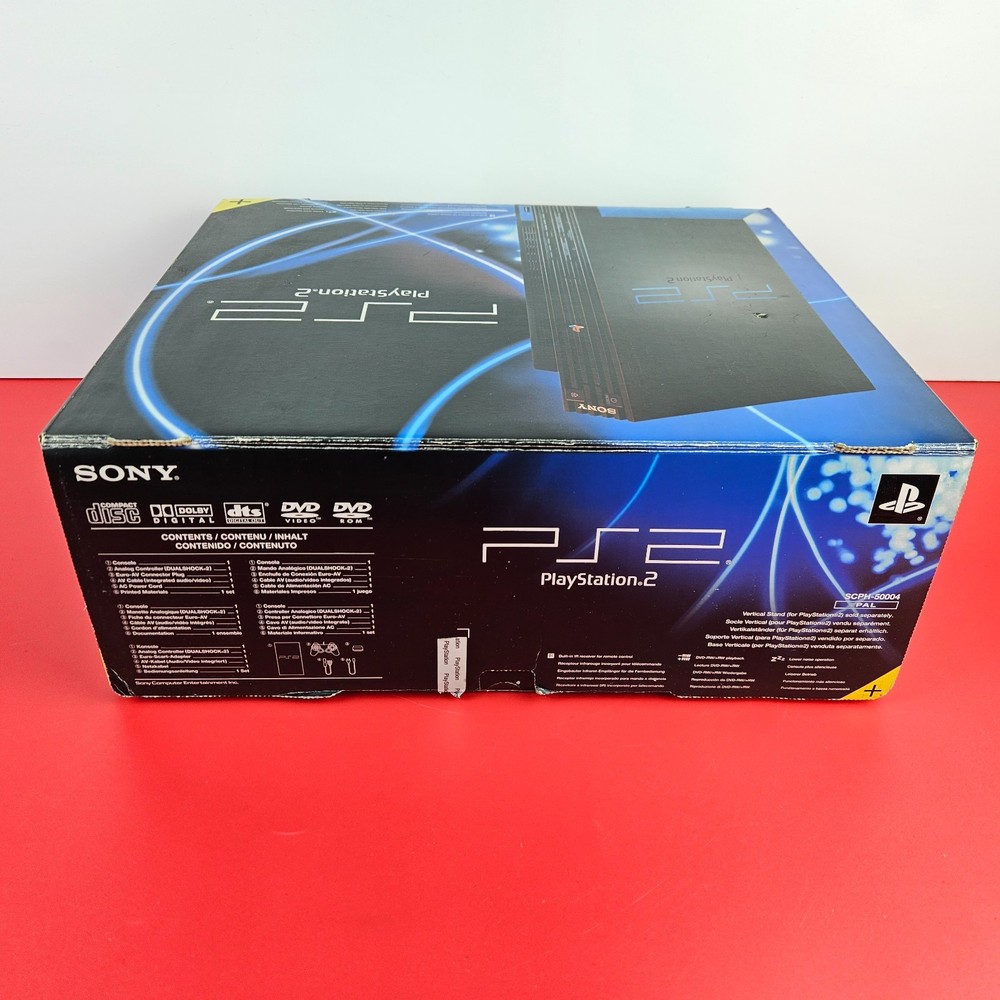 Sony Playstation 2 Console Scph 50004 - Ps2 Box Manual Controller COMPLETE