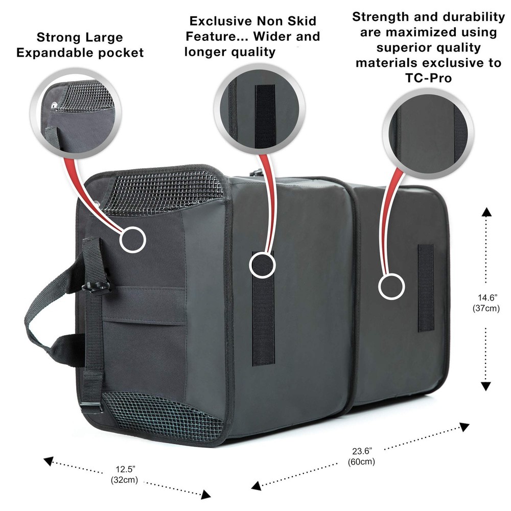 TRUNKCRATEPRO Save 15 per cent off Bundle 1 regular trunk organizers (black)