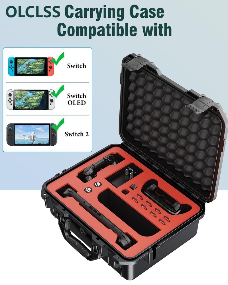 Nintendo Switch 2 Bundle - case, cooler, controller charger, protector, grips