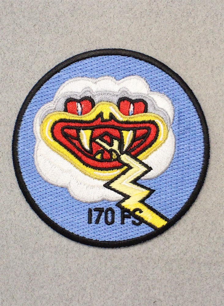 170th Fighter Squadron - USAF Air Force Patch 2316