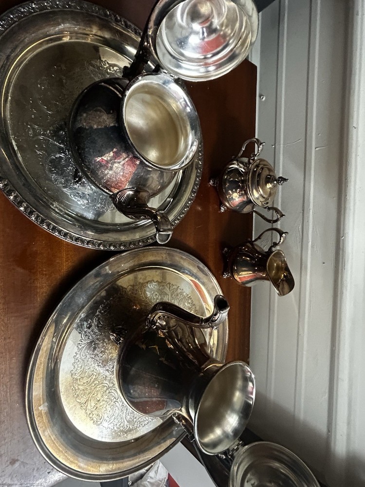 Gorham Silver Plated 5-Piece Tea Set