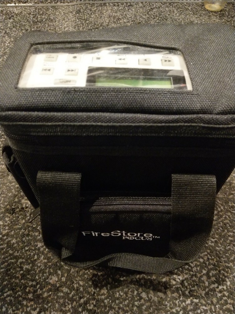 Focus FireStore FS-1 Portable DTE Disk Recording Module w case.